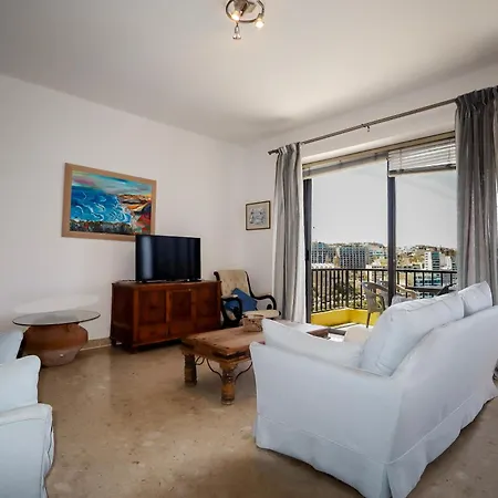 Waterfront Panorama Massive Three Bedrooms Flat 8s Apartment Sliema